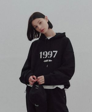 1997 Fresh 후드티 (블랙)