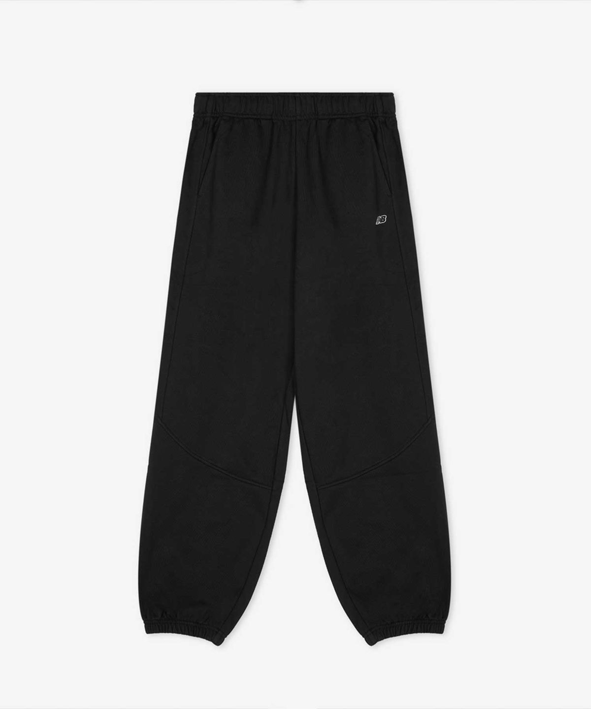 뉴발란스(NEW BALANCE) NBMLG1W212 / WOMEN 에센셜 와이드 조거 팬츠 (BLACK)