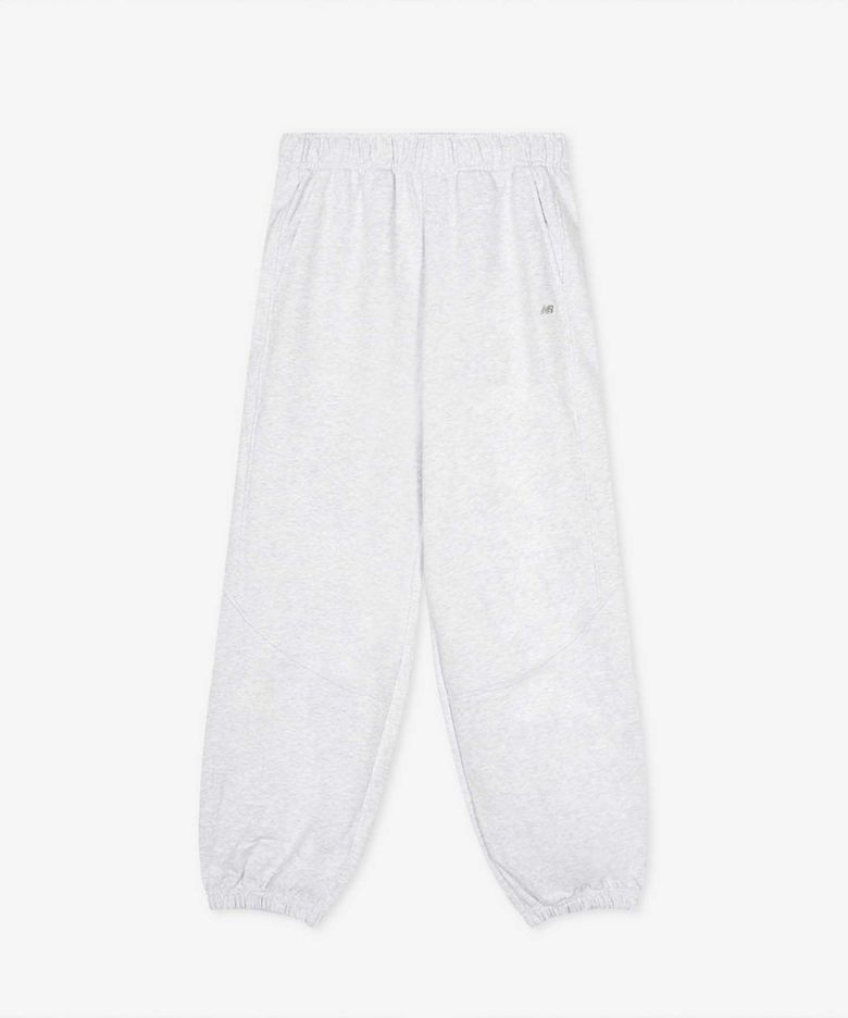 NBMLG1W212 / WOMEN 에센셜 와이드 조거 팬츠 (LIGHT GRAY)