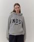 Nus 로고 후드티 (그레이)