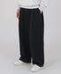 [기모추가] 사이드핀턱 와이드 스웨트팬츠 핀턱 트레이닝바지_블랙