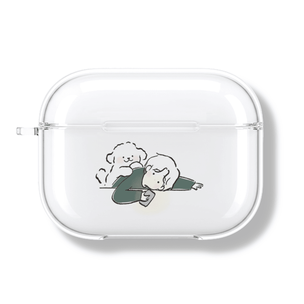 아칸(AKAN) 아칸 율율 너와함께 에어팟프로 투명케이스