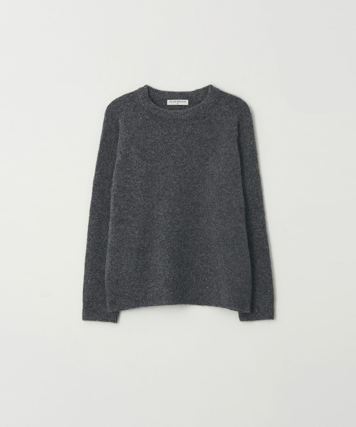 플로즈룸(FLAWSROOM) Soft Hairly Knit CHARCOAL