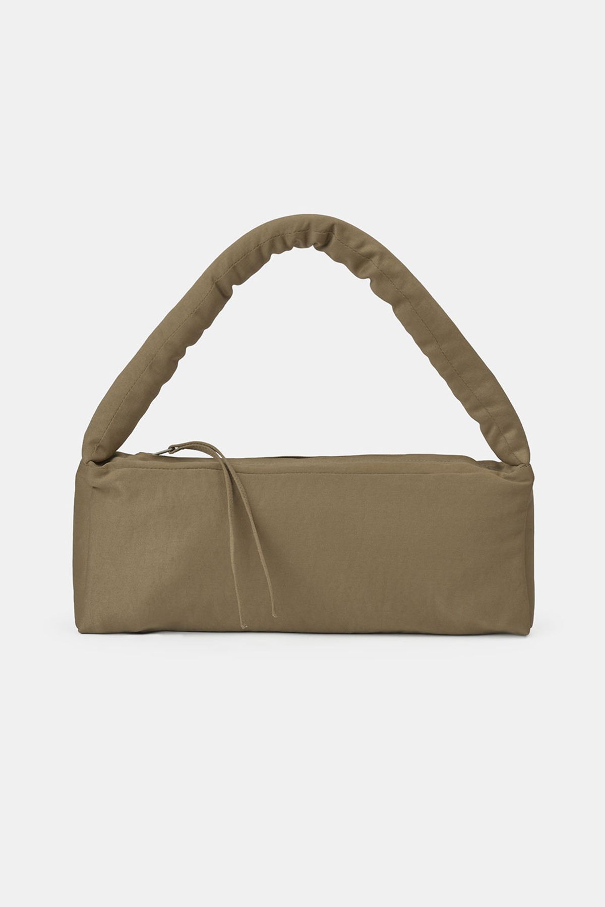더라이(THERYE) Padded Square Bag(Olive)