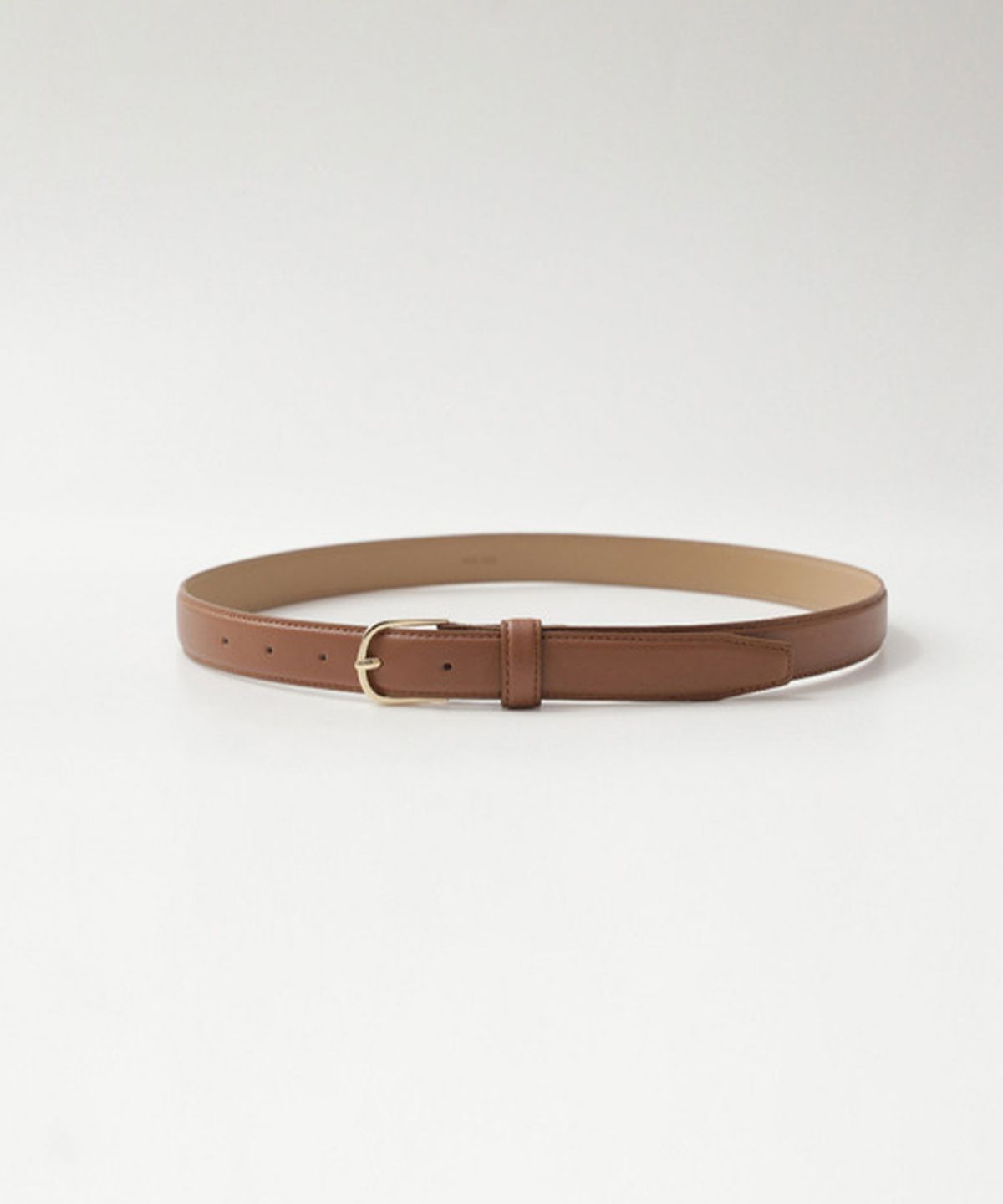 더라이(THERYE) Classic Leather Belt(Camel)
