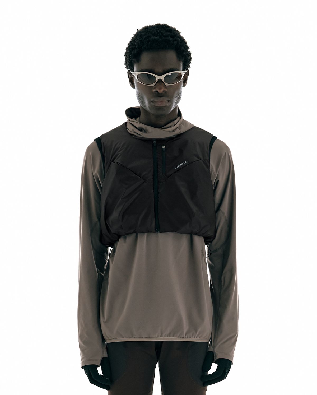콜드웜(COLDWARM) Trail Insulation Vest (Dark Brown)