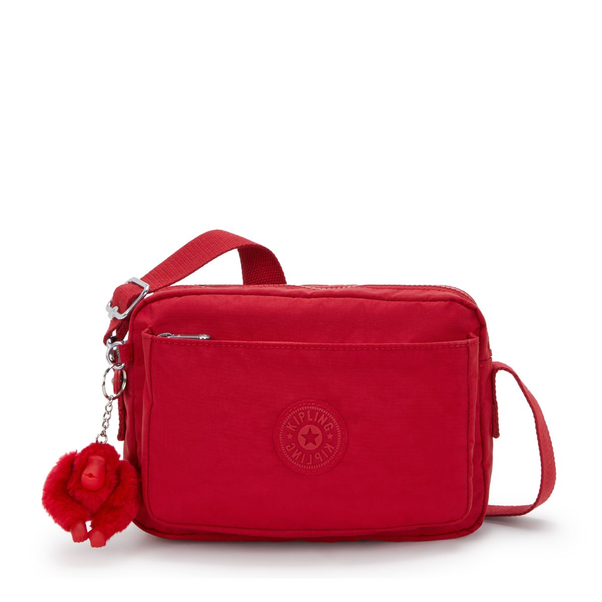키플링(KIPLING) 크로스백 아바누 M Ruby Red