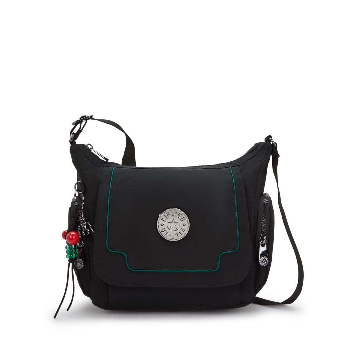 키플링(KIPLING) 크로스백 갭 S New Lunar Black