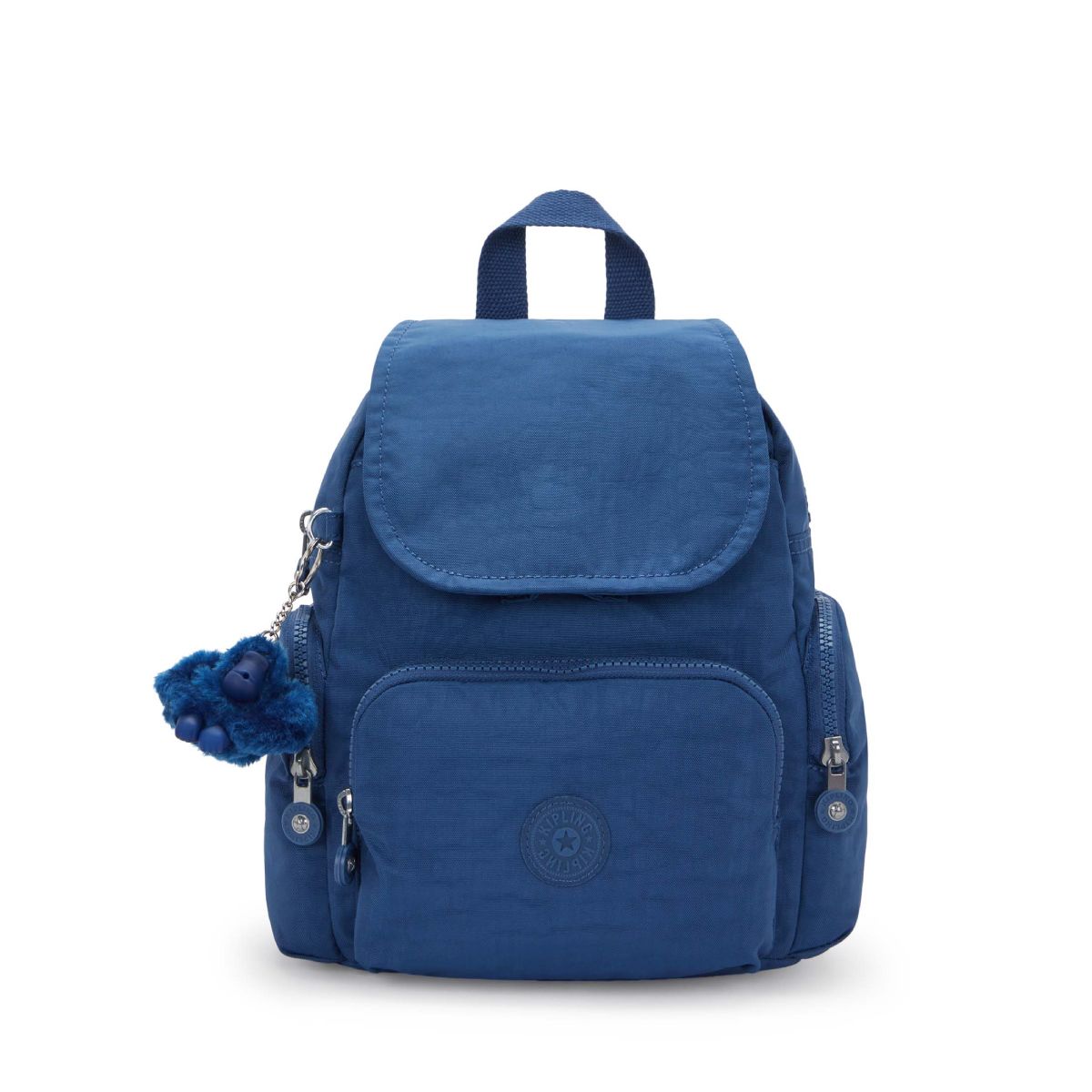 키플링(KIPLING) 백팩 시티 집 미니 Casual Blue