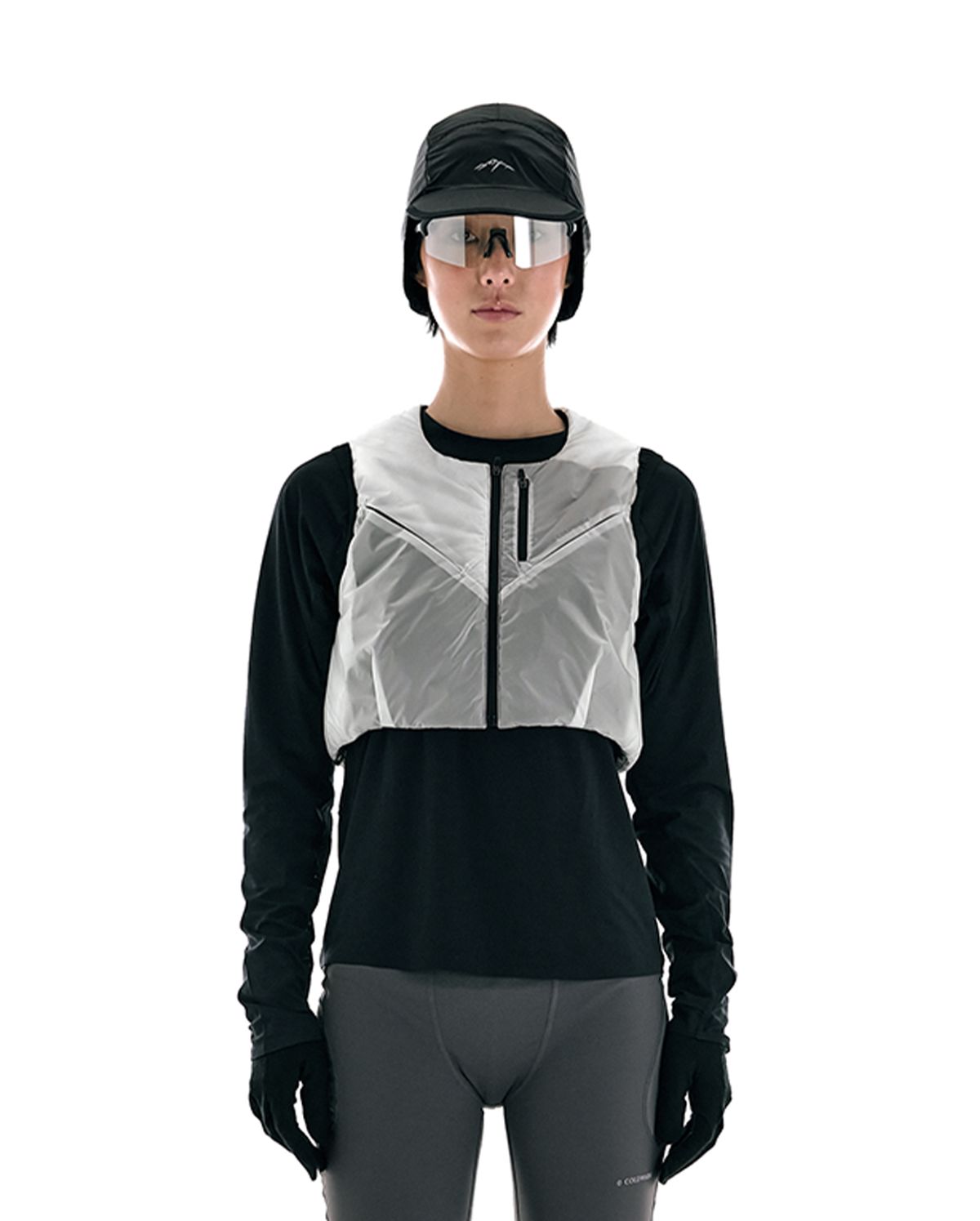 콜드웜(COLDWARM) Trail Insulation Vest (White) -Women-
