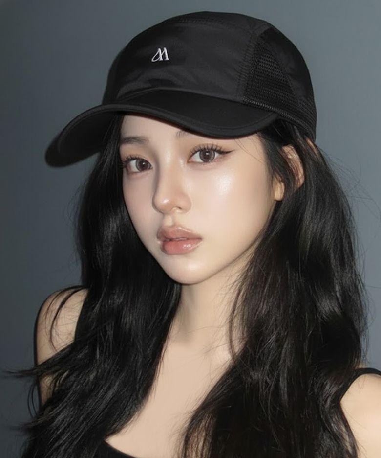 KAVEN 선글라스 홀더 러닝 폴더 캡 블랙