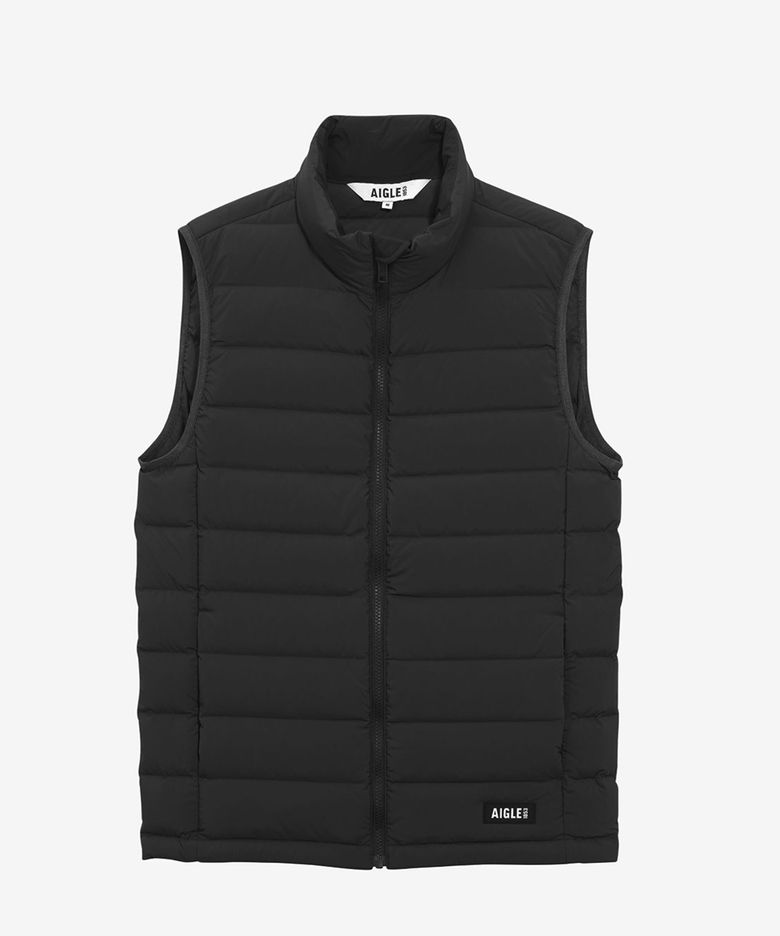 남성 T-KIT 경량 숏 다운 베스트 AIW24MOUI015NOI