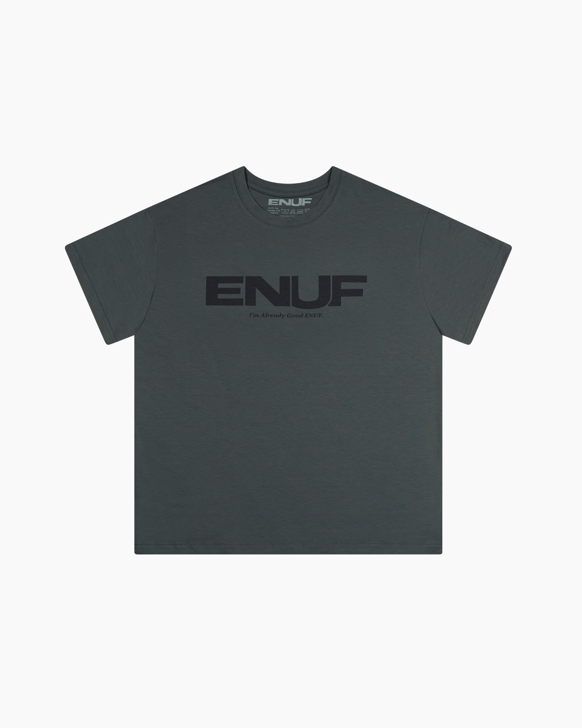 이너프(ENUF) ENUF 토르소 그레이 티셔츠