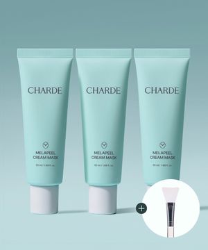 멜라케어 필크림 마스크 50ml 3개 (+실리콘 브러쉬 1개 증정)