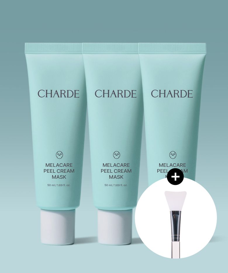 멜라케어 필크림 마스크 50ml 3개 (+실리콘 브러쉬 1개 증정)