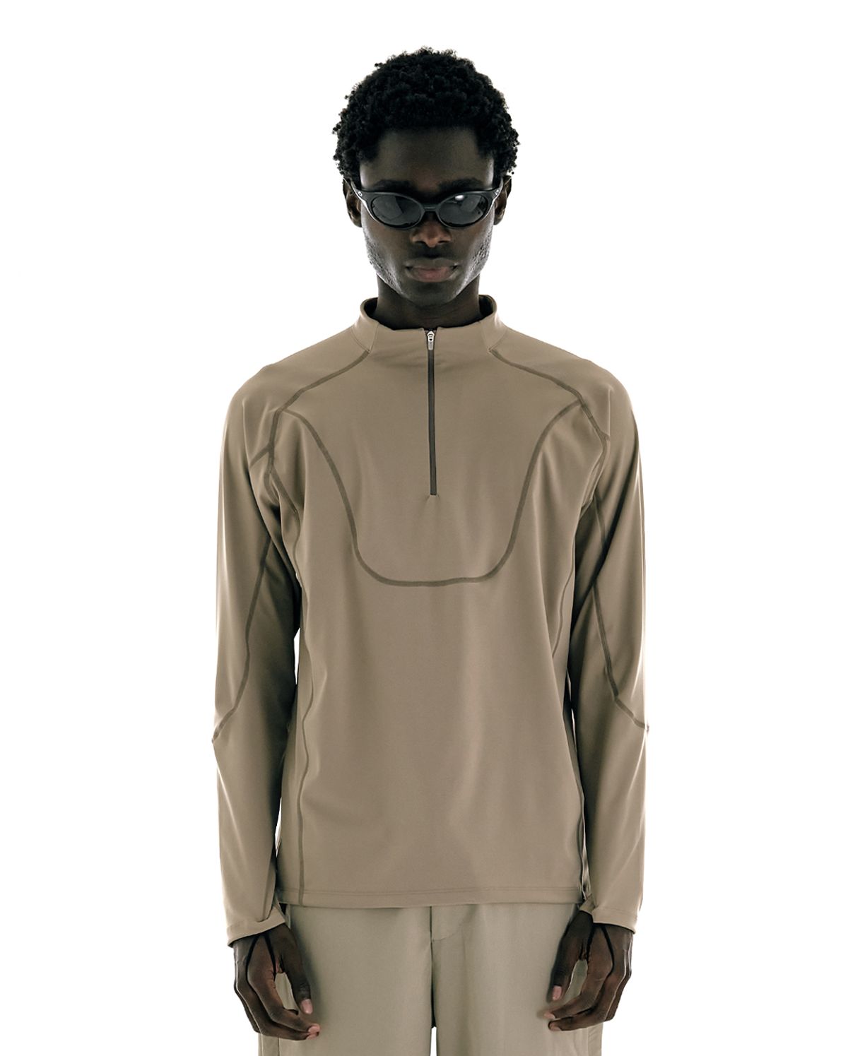 콜드웜(COLDWARM) Trail Half-Zip (Sand Beige)