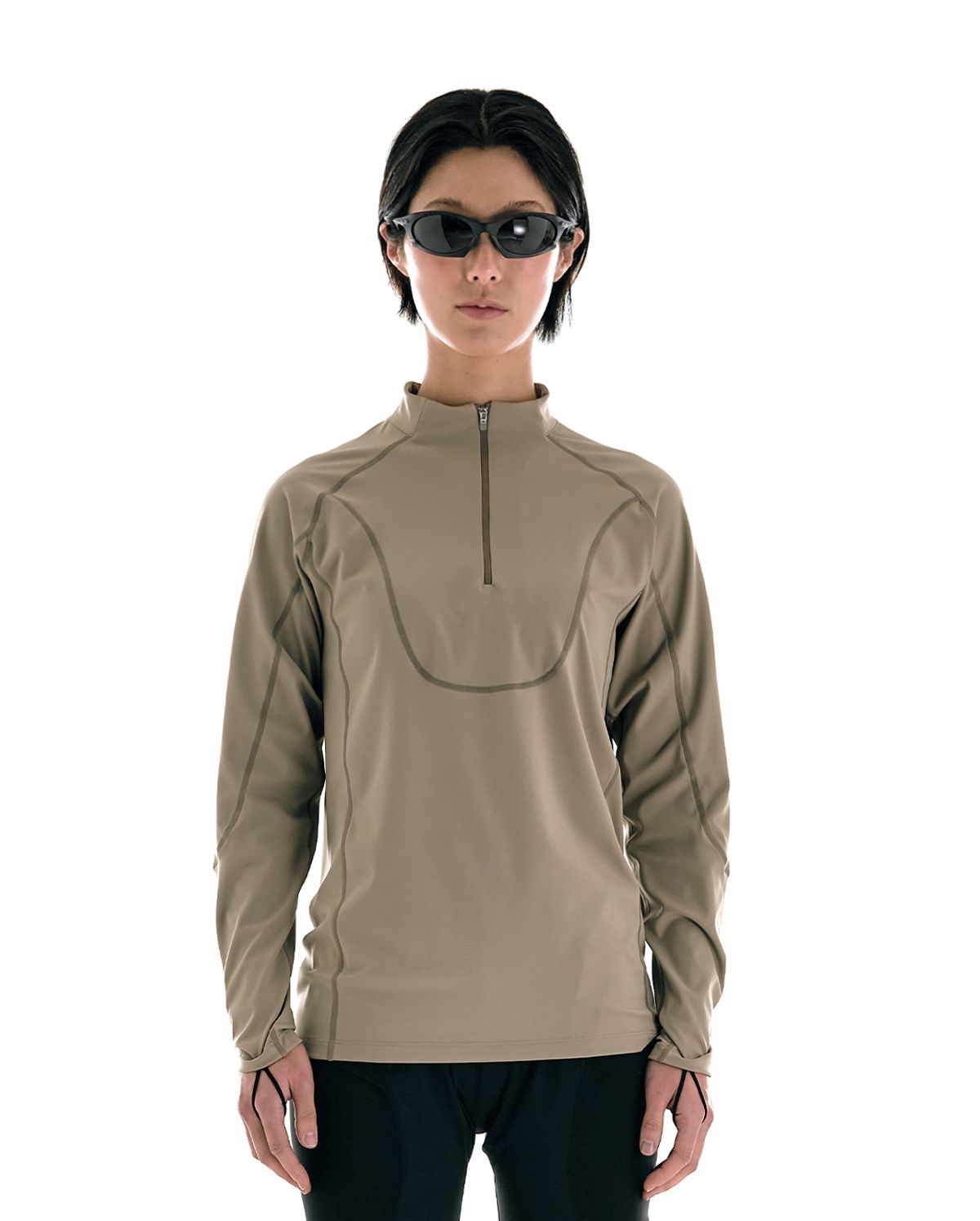 콜드웜(COLDWARM) Trail Half-Zip (Sand Beige) -Women-