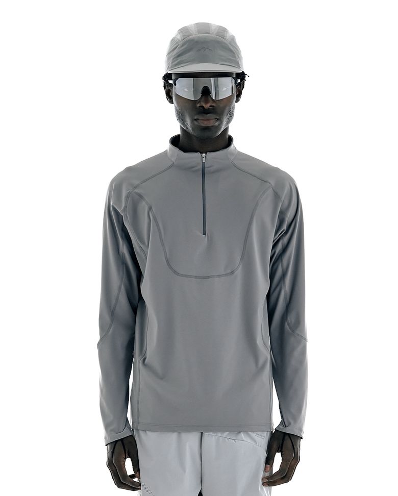 Trail Half-Zip (Blue Grey)