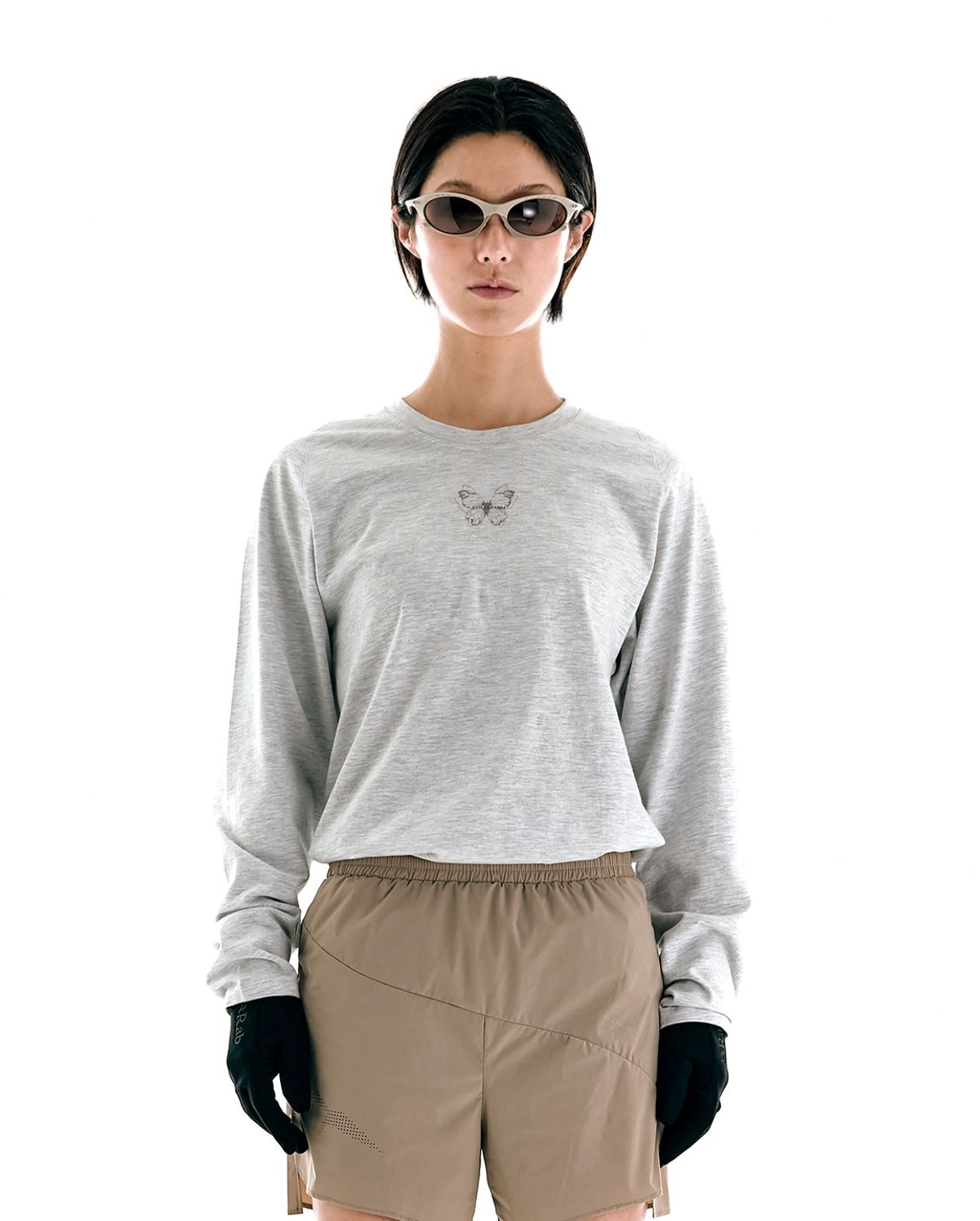 콜드웜(COLDWARM) Phased Layers LS (Cloud White) -Women-