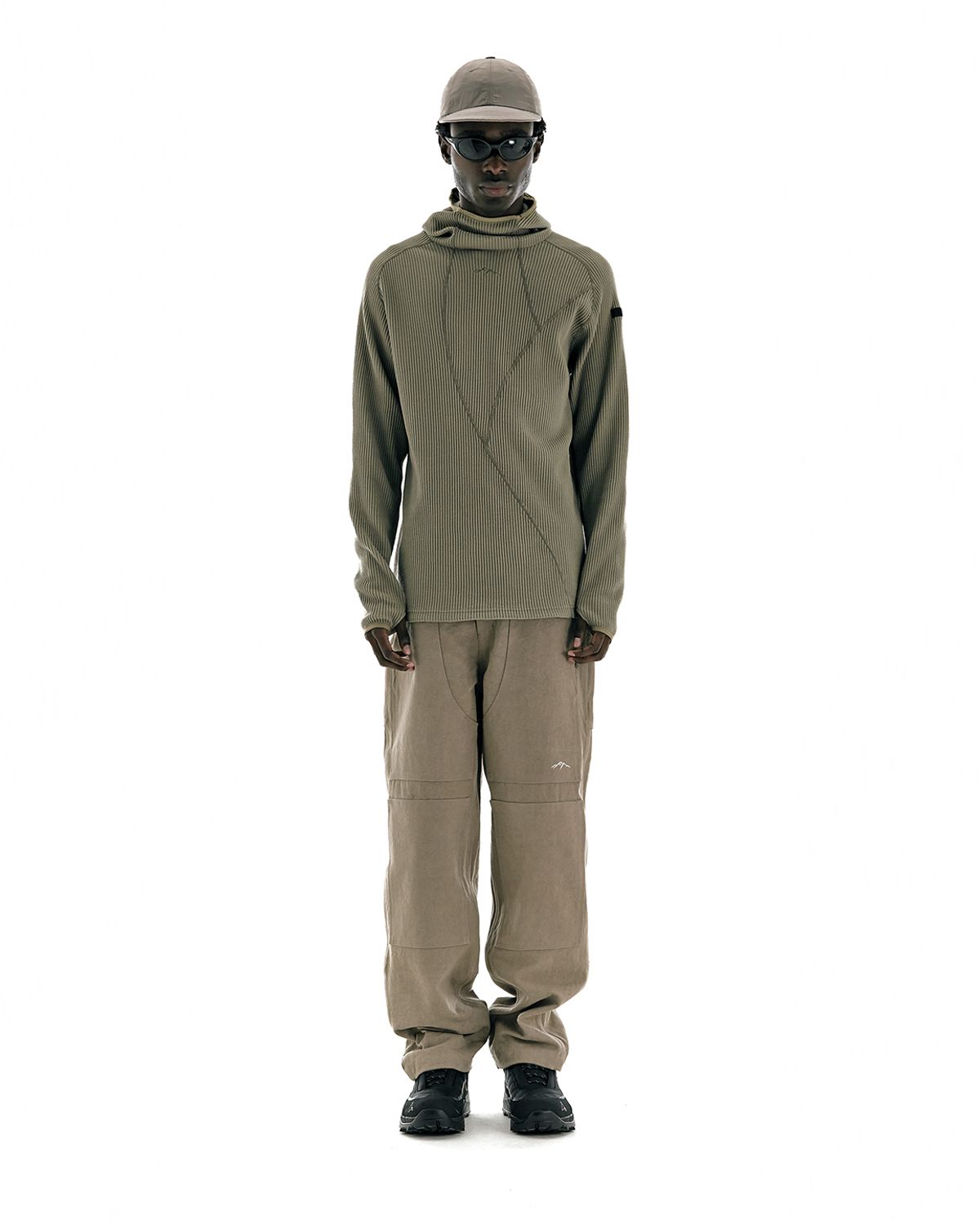 콜드웜(COLDWARM) Canvas Double Knee Pants (Fog Taupe)
