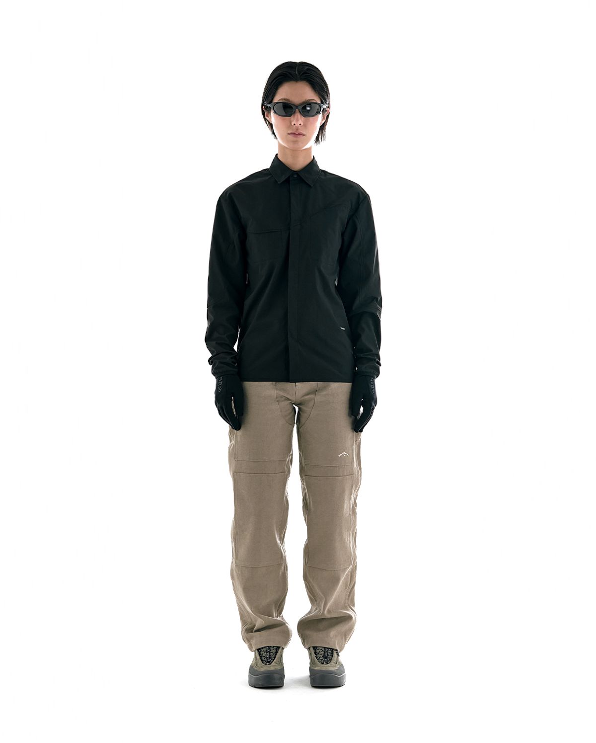 콜드웜(COLDWARM) Canvas Double Knee Pants (Fog Taupe) -Women-