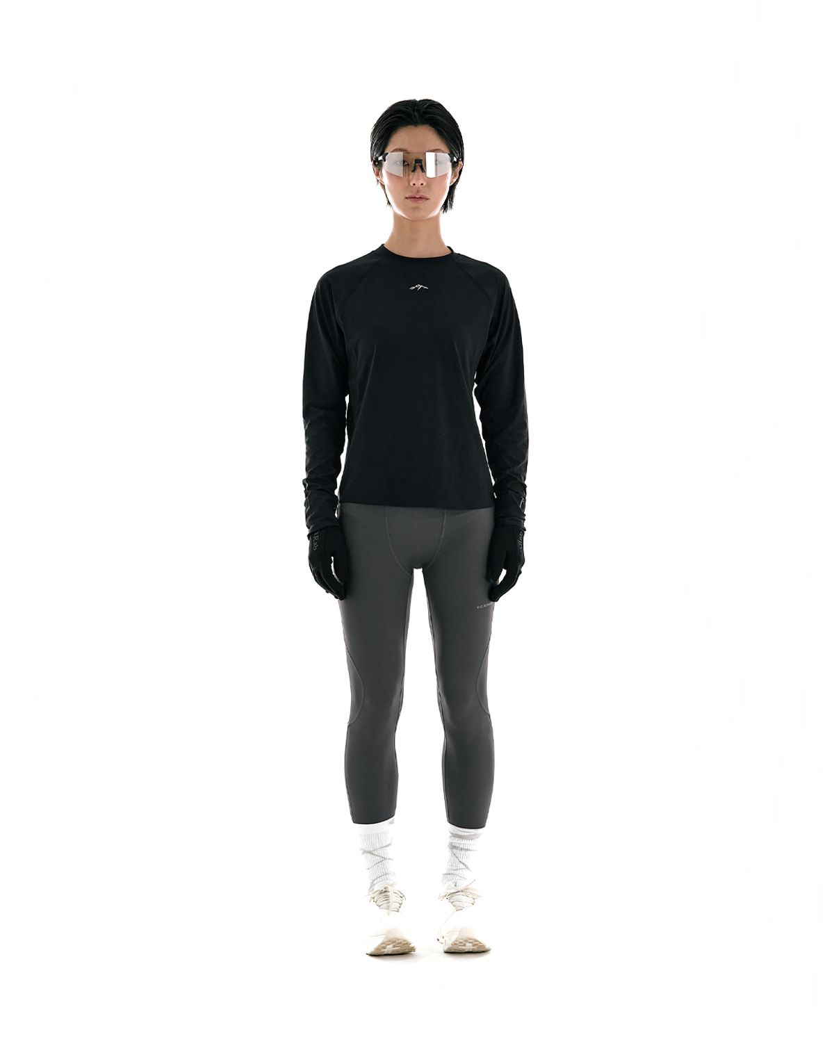 콜드웜(COLDWARM) Shift Trail Tights (Slate Charcoal) -Women-