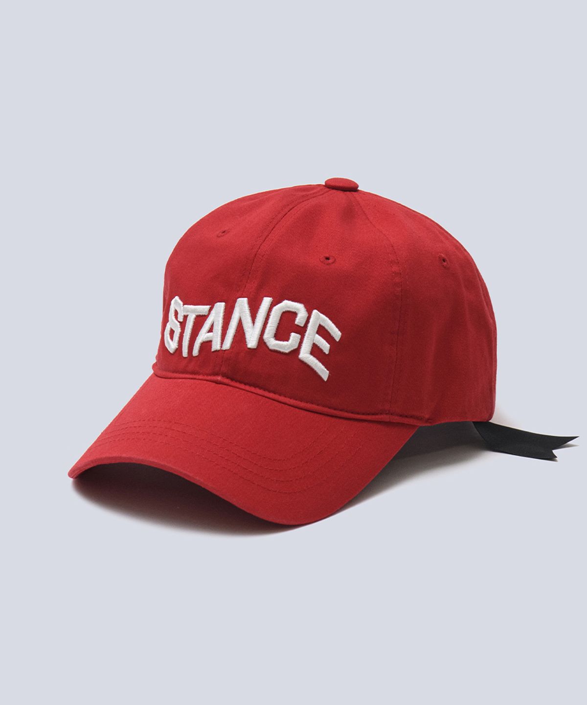 스텐스 서울(STANCE SEOUL) 3D WAVE STANCE CAP (RED)