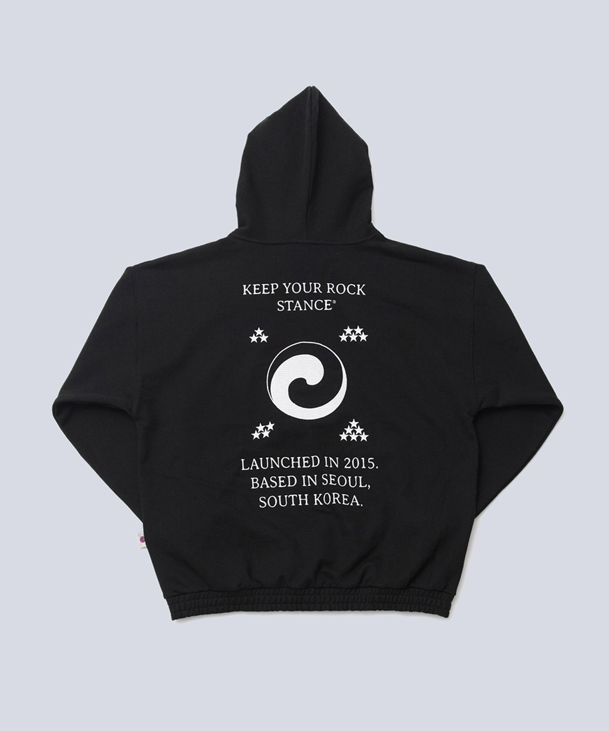 스텐스 서울(STANCE SEOUL) TAEGEUK SYMBOL STAR HOODIE (BLACK)
