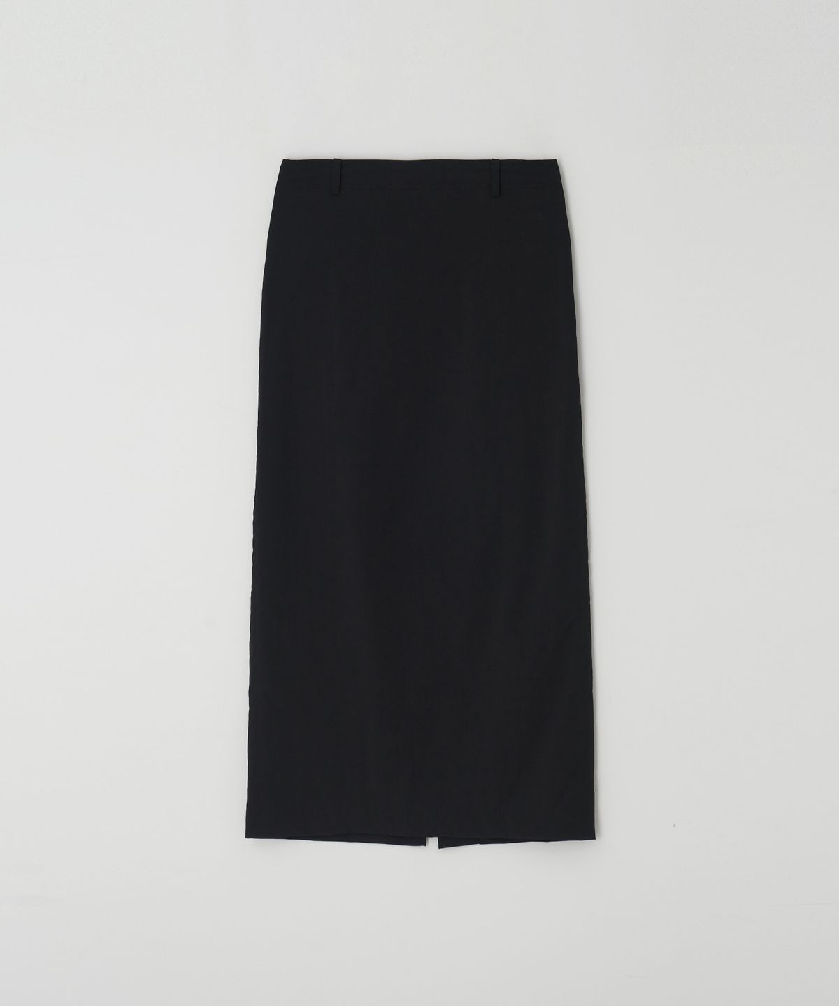 더라이(THERYE) Back Slit Long Skirt(Black)