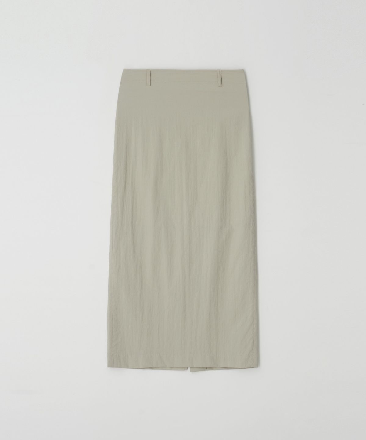 더라이(THERYE) Back Slit Long Skirt(Green)