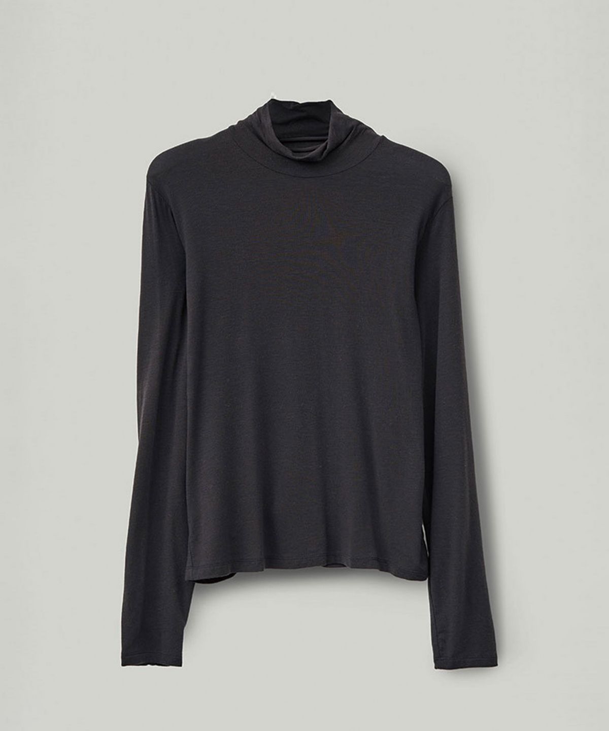 더라이(THERYE) French Turtleneck Top(Charcoal)