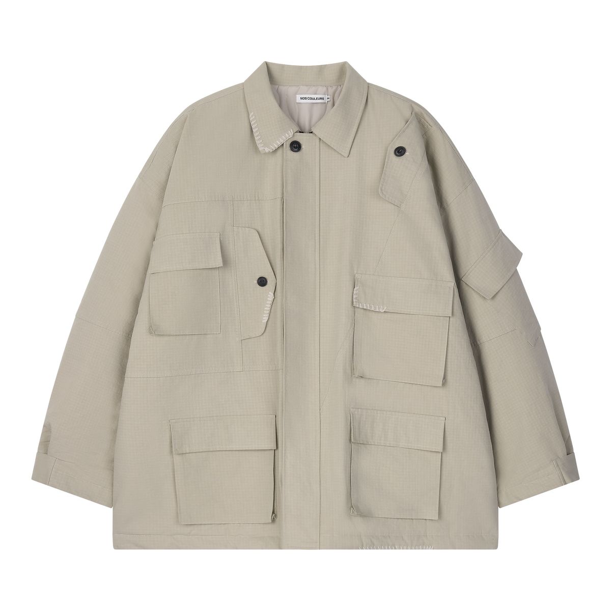 노쿨러스(NOSCOULEURS) UL COTTON JACKET 03 CREAM