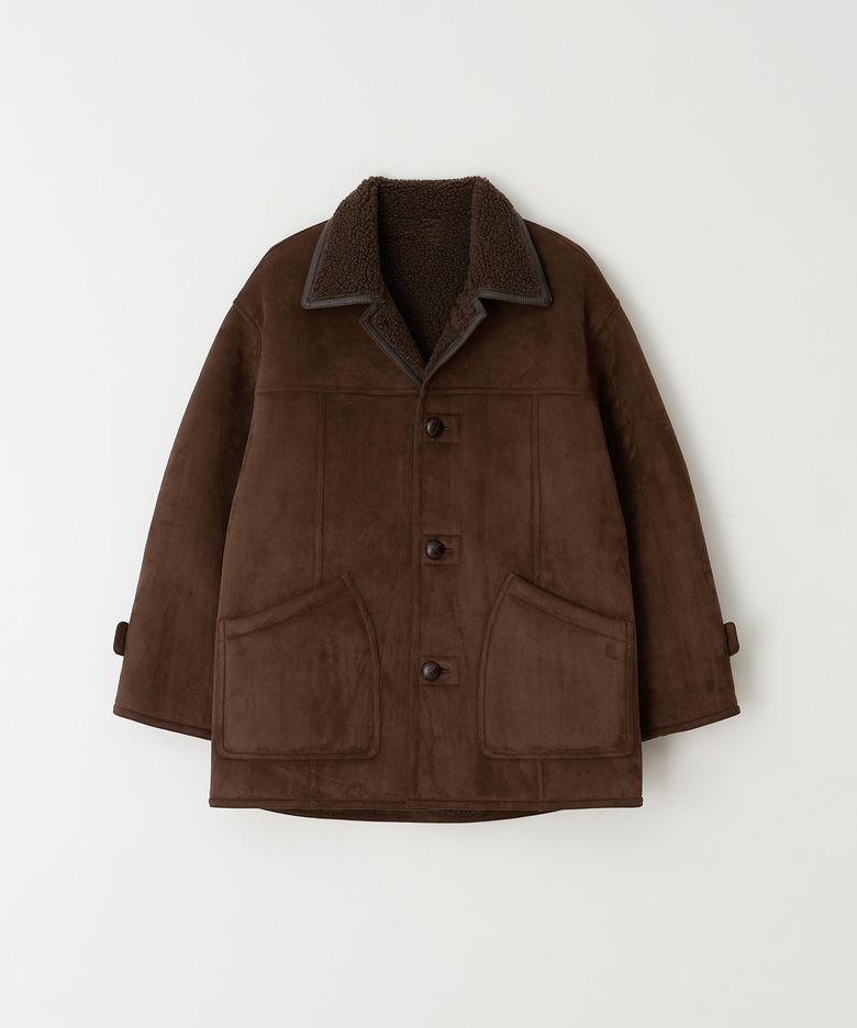 Mutton Midi Coat(Brown)