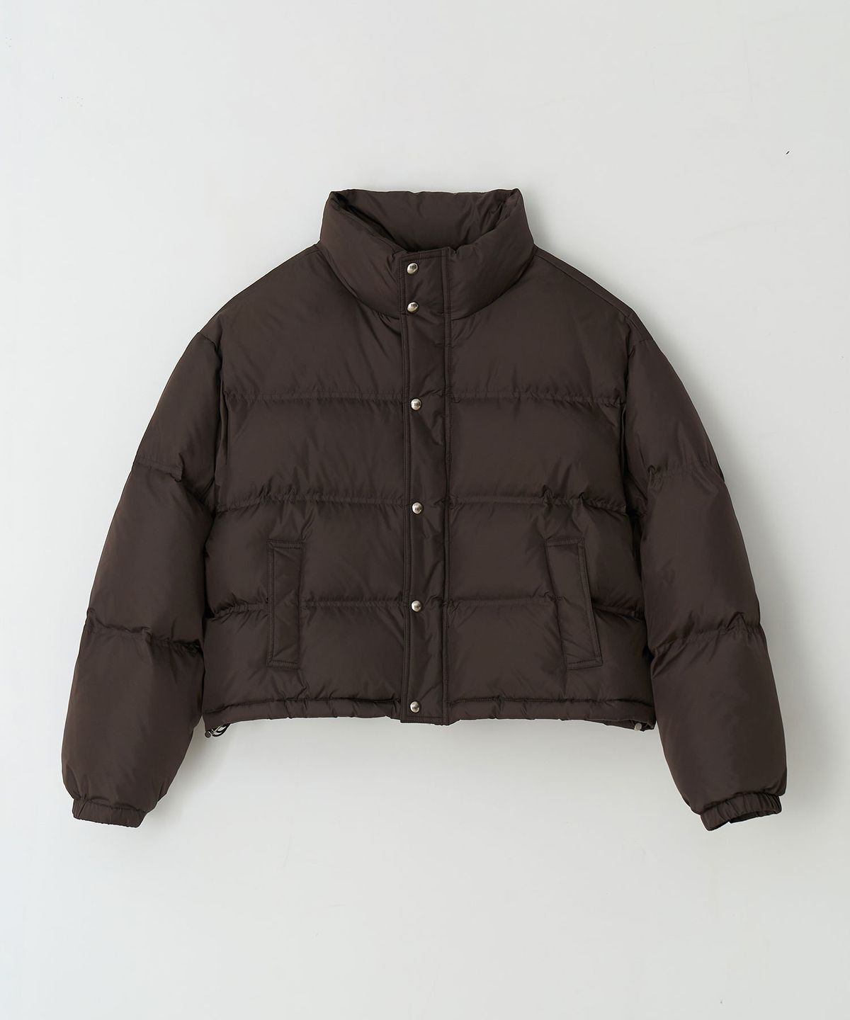 더라이(THERYE) Cropped Goose Down(Brown)