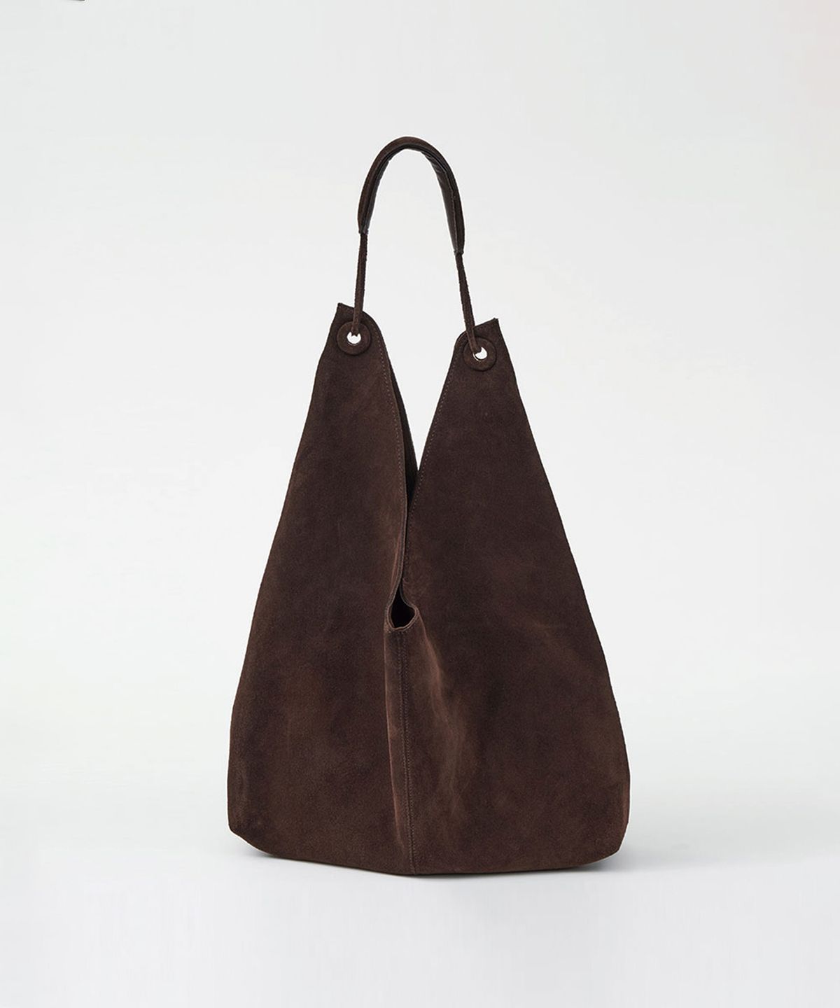 더라이(THERYE) Suede Hobo Bag(Brown)