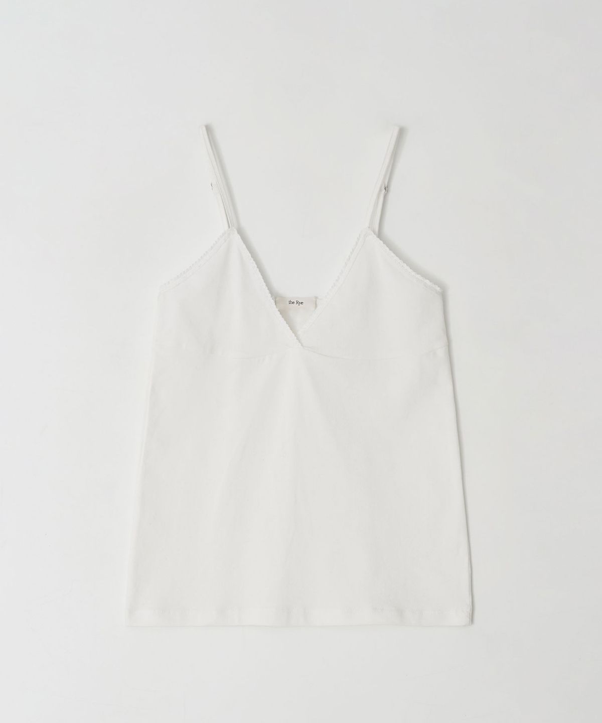 더라이(THERYE) Lace Sleeveless Top(Ivory)
