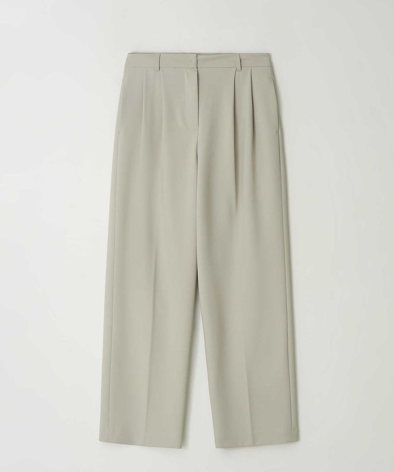 Classic Two-Tuck Slacks(Beige)