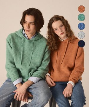 [2PACK] 소프트 캐주얼 후디 니트 -5color