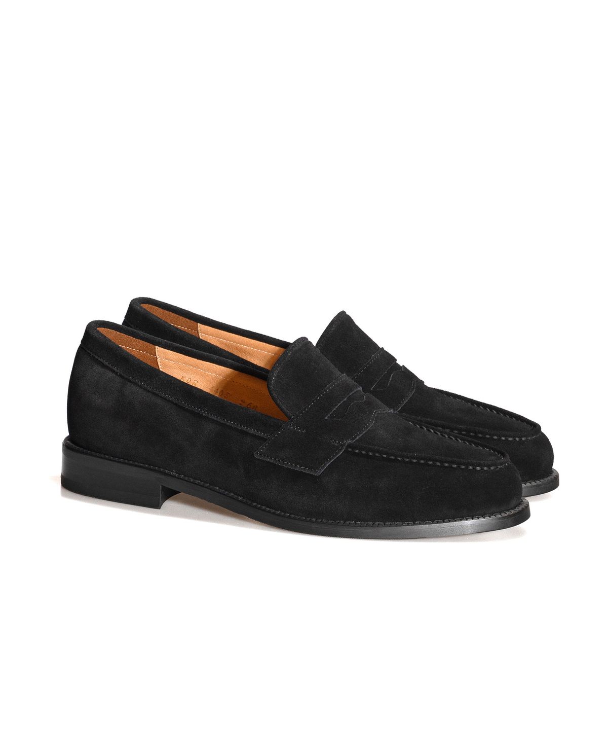 올클래식(ALLCLASSIC) ALC4405 시메르 스웨이드 페니 로퍼_black
