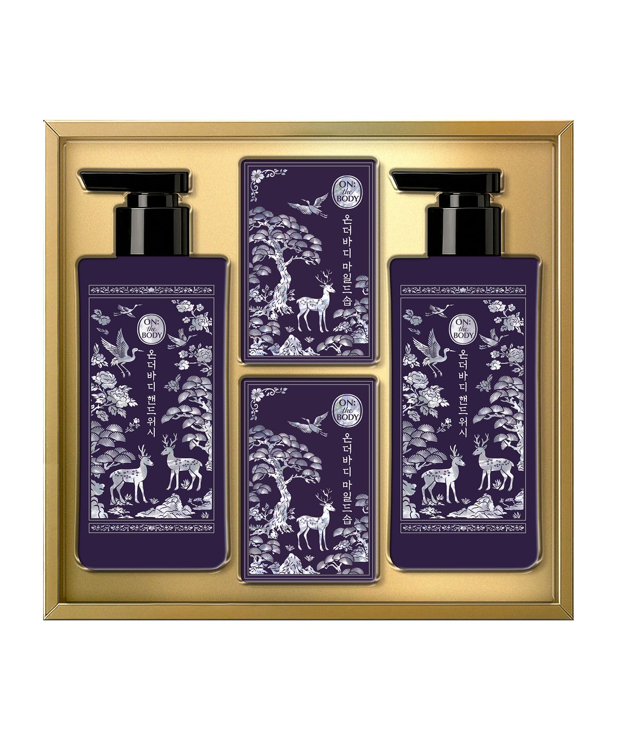 온더바디(ONTHEBODY) LG추석선물세트 K자개 핸드케어세트