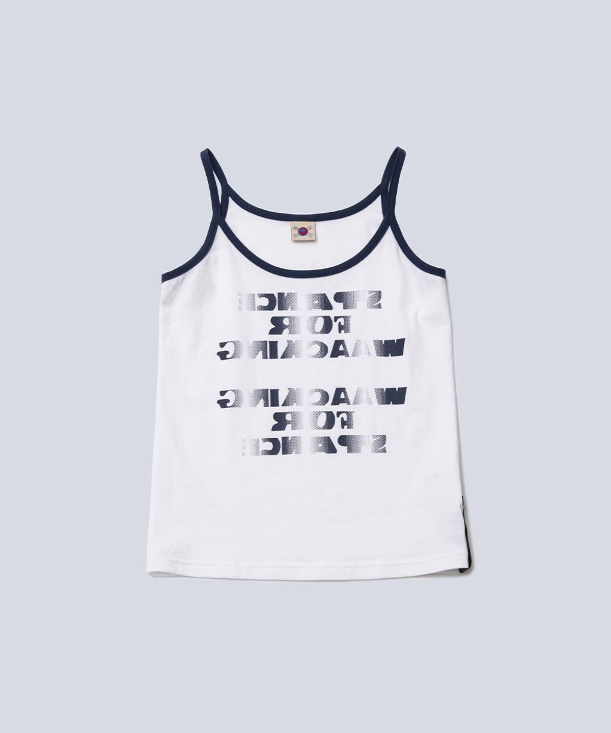 스텐스 서울(STANCE SEOUL) WAACKXXXY SELFIE SLEEVELESS TOP (OFF WHITE)