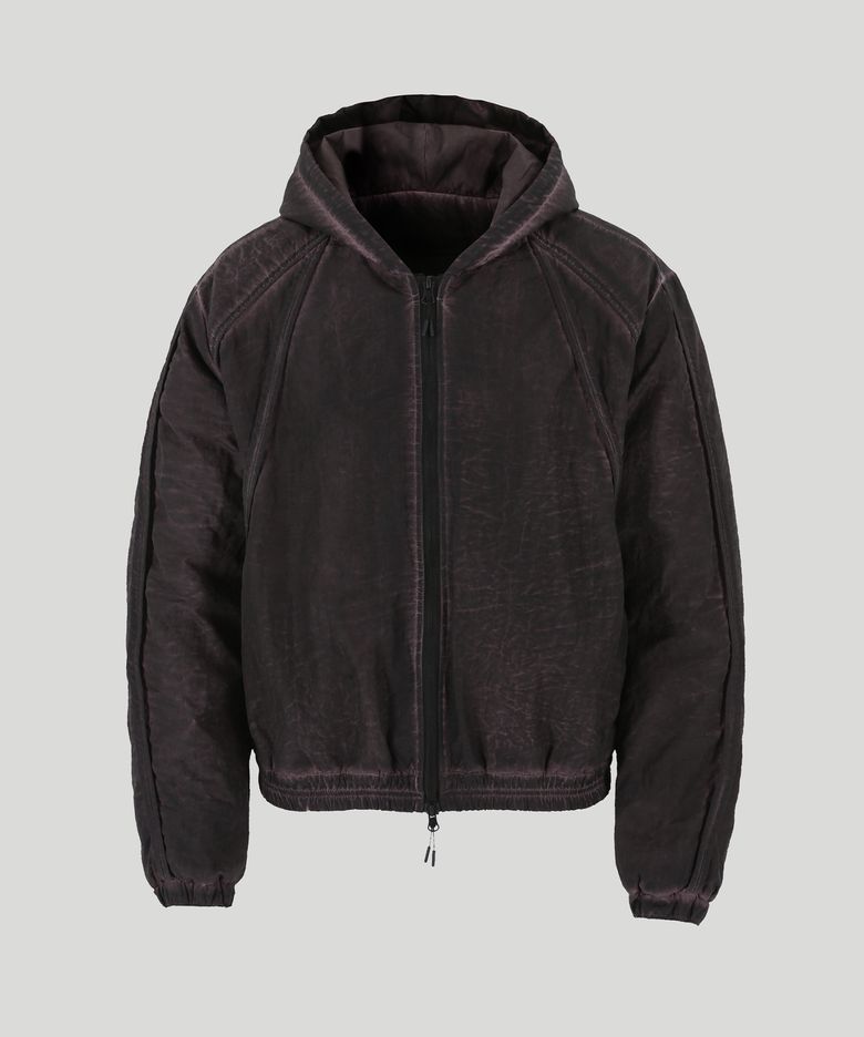 Padded Dying Line Out Jacket (Dark purple)