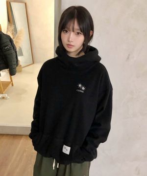 루오 바라클라바 후리스 후드 티 남녀공용