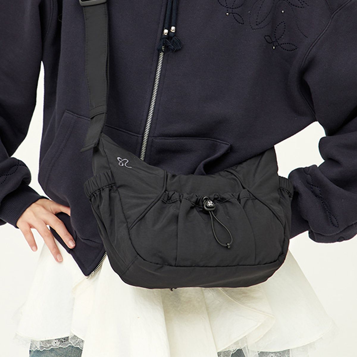 쌤소나이트 레드(SAMSONITE RED) LUMEA Hobo Bag BLACK
