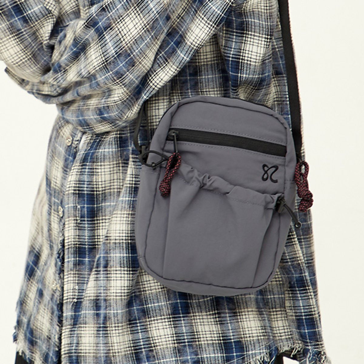쌤소나이트 레드(SAMSONITE RED) LUMEA Cross Bag GREY