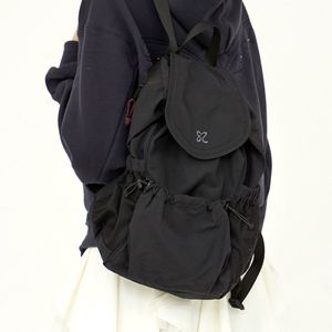 LUMEA Flap Backpack BLACK