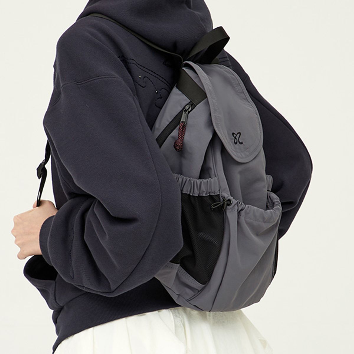 쌤소나이트 레드(SAMSONITE RED) LUMEA Flap Backpack GREY