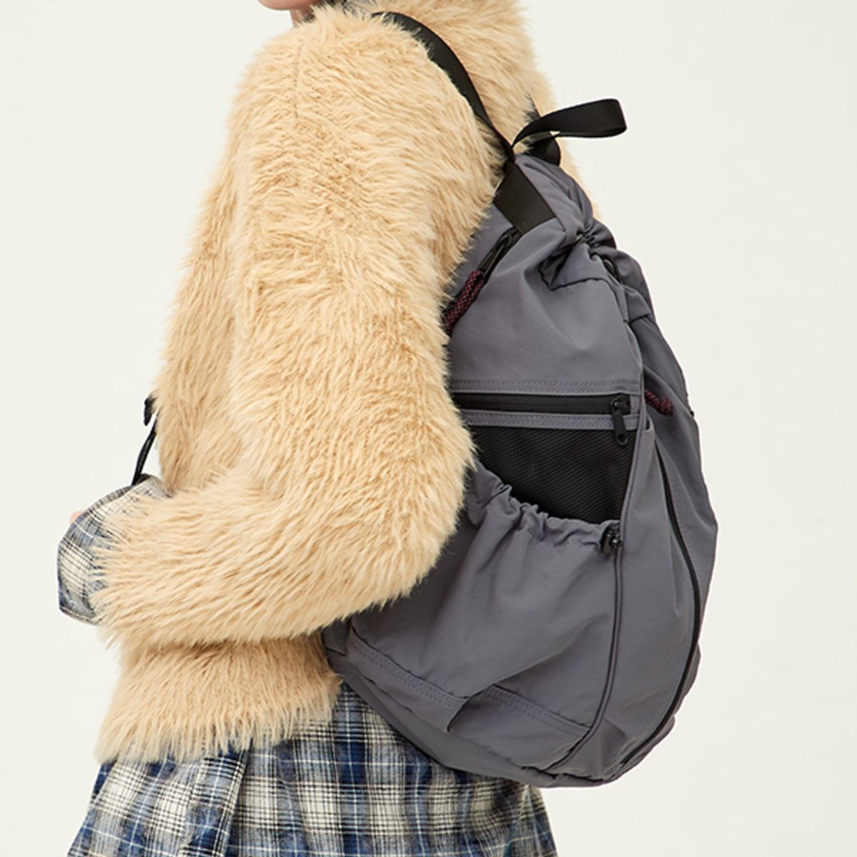 쌤소나이트 레드(SAMSONITE RED) LUMEA String Backpack GREY