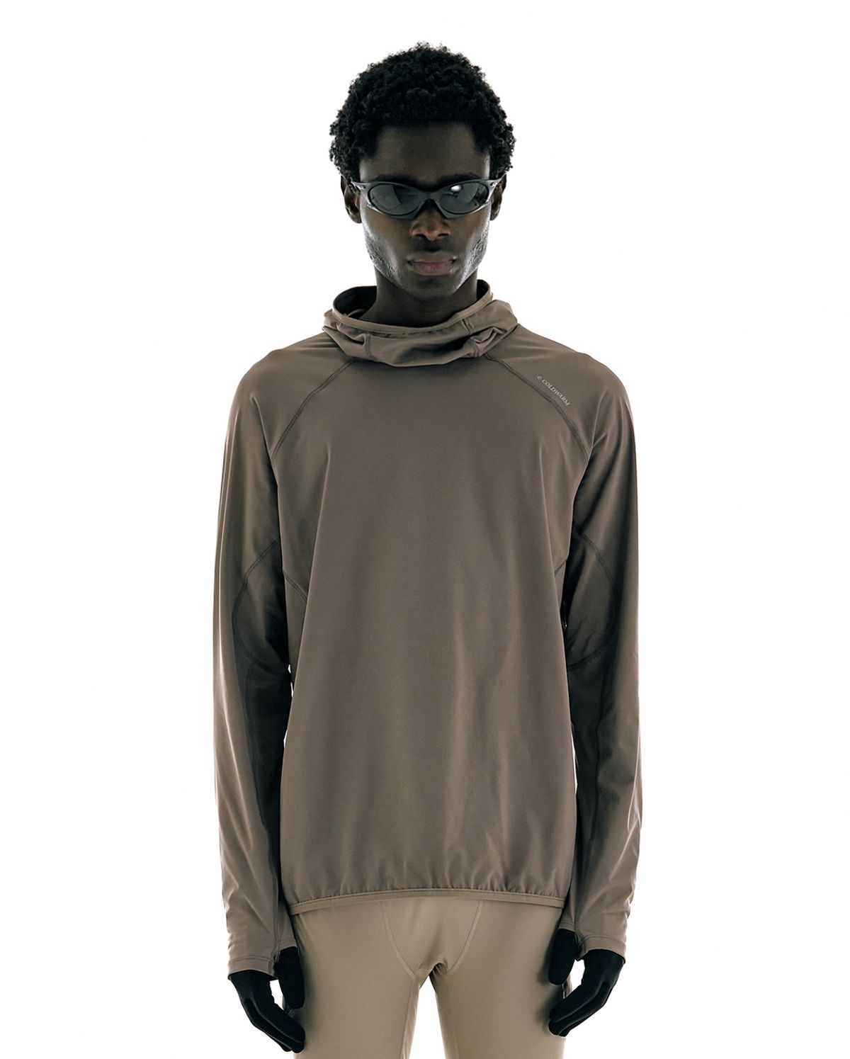 콜드웜(COLDWARM) Aero Balaclava Hoodie (Taupe)