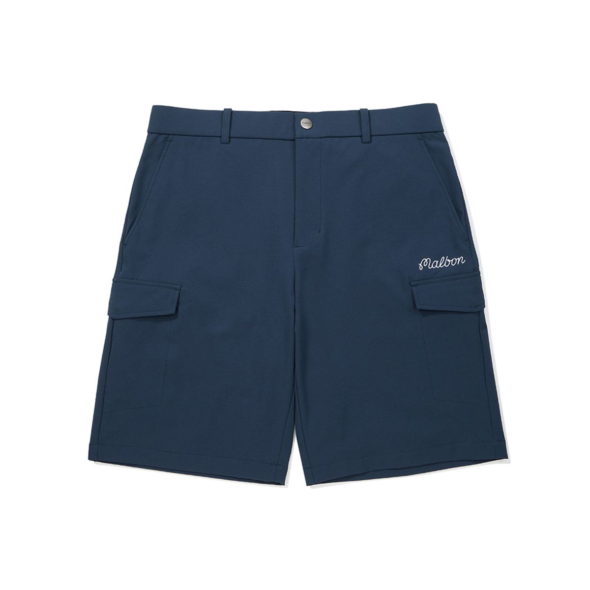 말본 골프(MALBON GOLF) 플래그 하프 팬츠 NAVY (MAN)